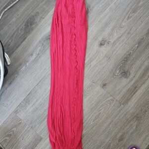 Zara Pink Ruffle Detail Pants. S